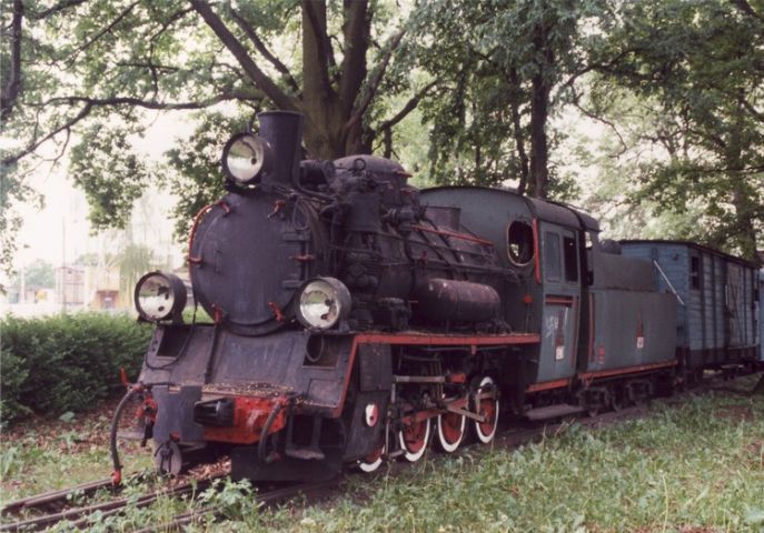 Px48-1748 z tendrem Ptx48-1733, Opalenica Wsk., 02.06.1996, foto Sven Hoyer